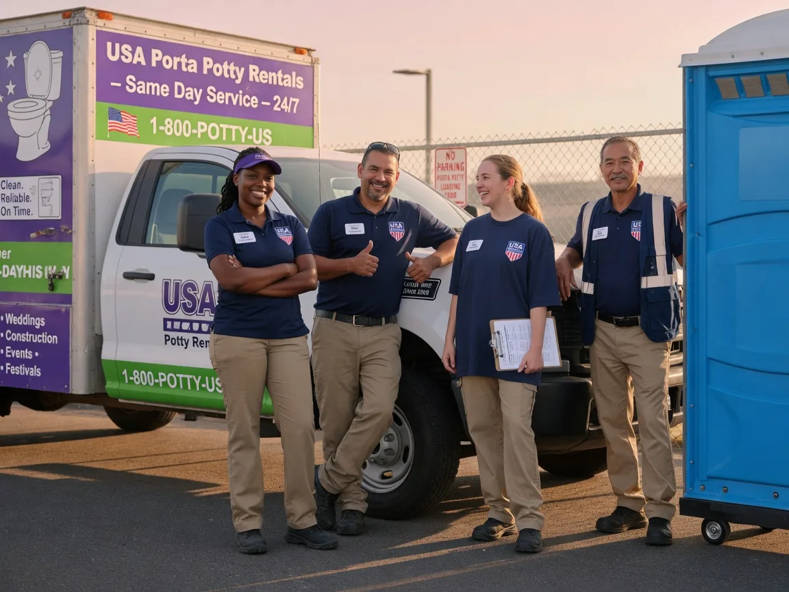 Porta Potty Rental company in Sycamore, IL