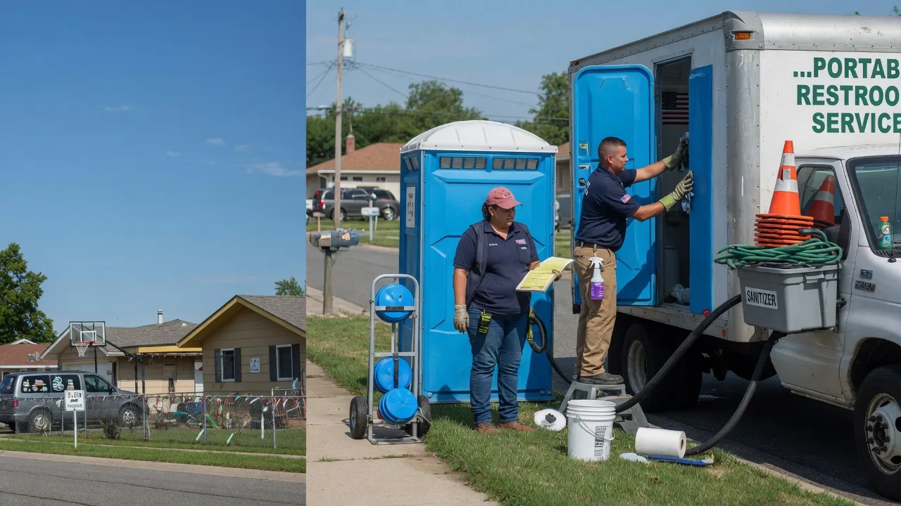 Portable Toilet Rental in Sycamore, IL near me